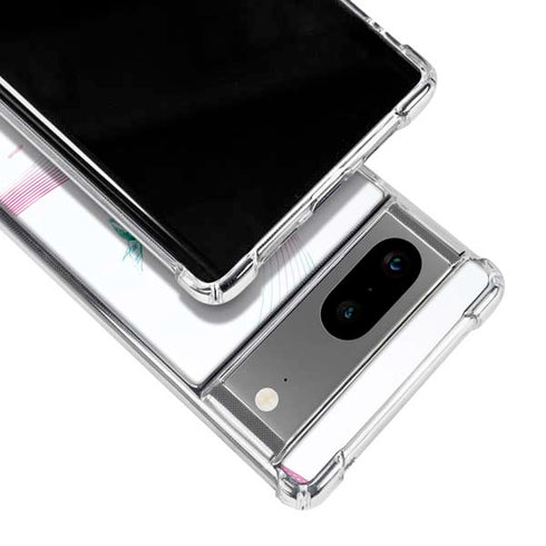 Violet Harmony (Hummingbird) Google Pixel 8 Clear Case